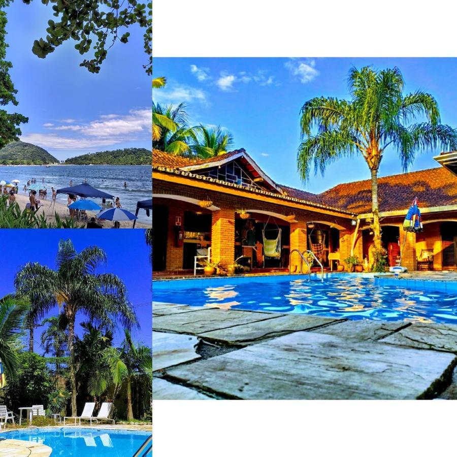 Pousada Na Praia Ubatuba Kültér fotó